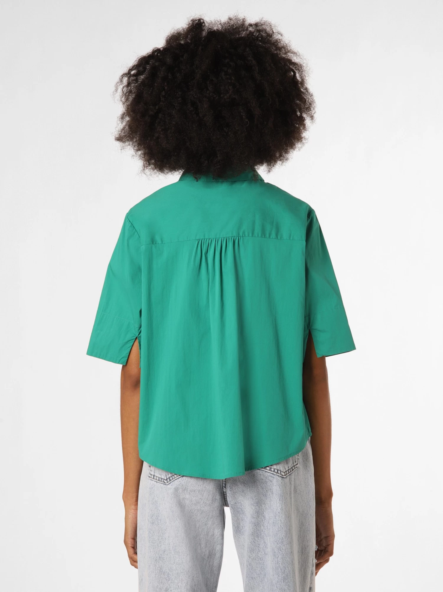 Marie Lund Blouses Met Korte Mouw Blouse Dames Groen - Afbeelding 3