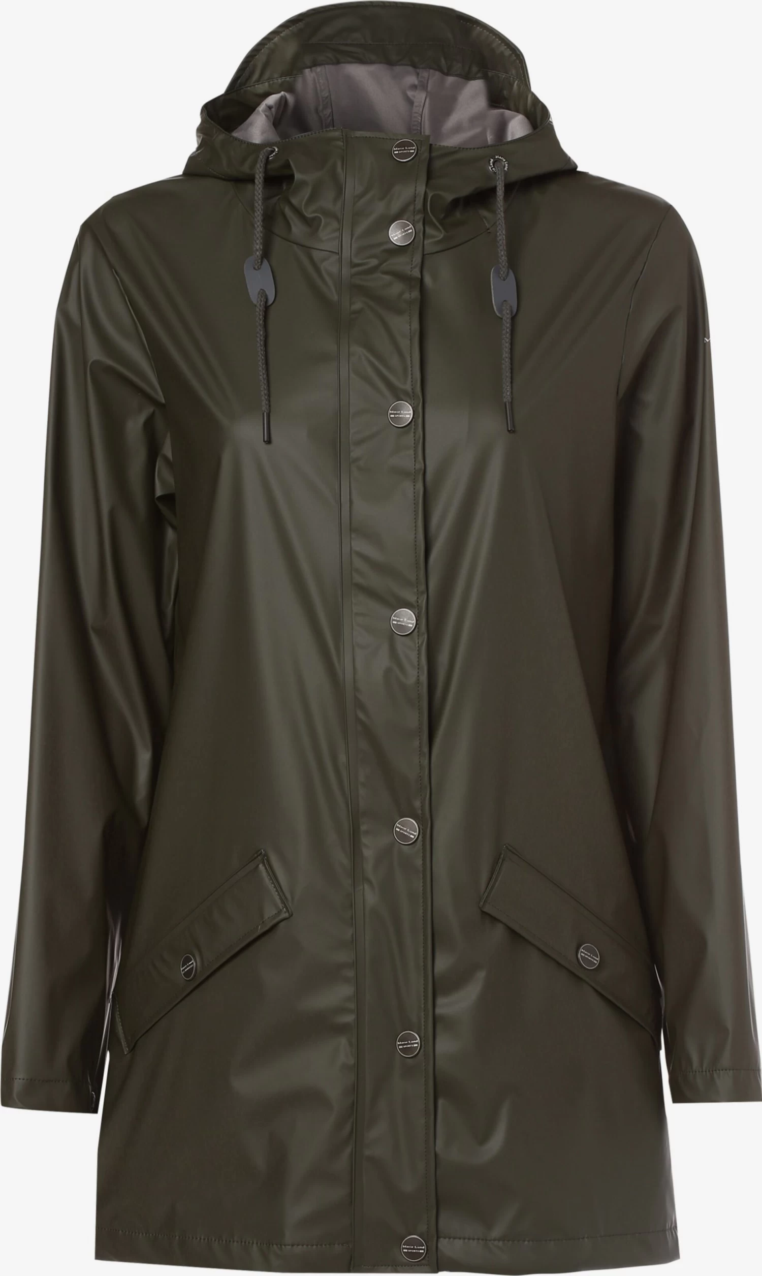 Marie Lund Outdoor Jassen Functionele Jas Dames Olijfgroen