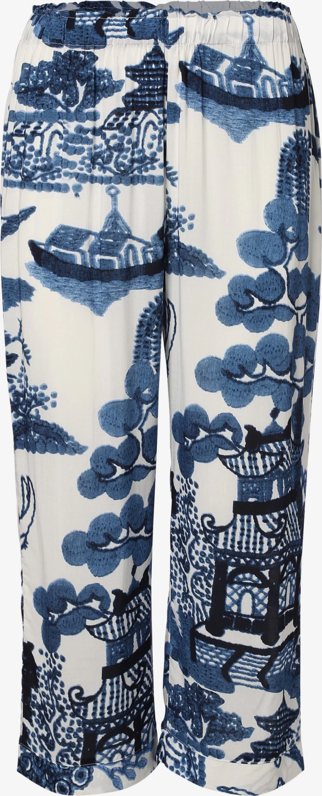 Marie Lund Pyjamabroeken Pyjamabroek Dames Indigo - Afbeelding 2