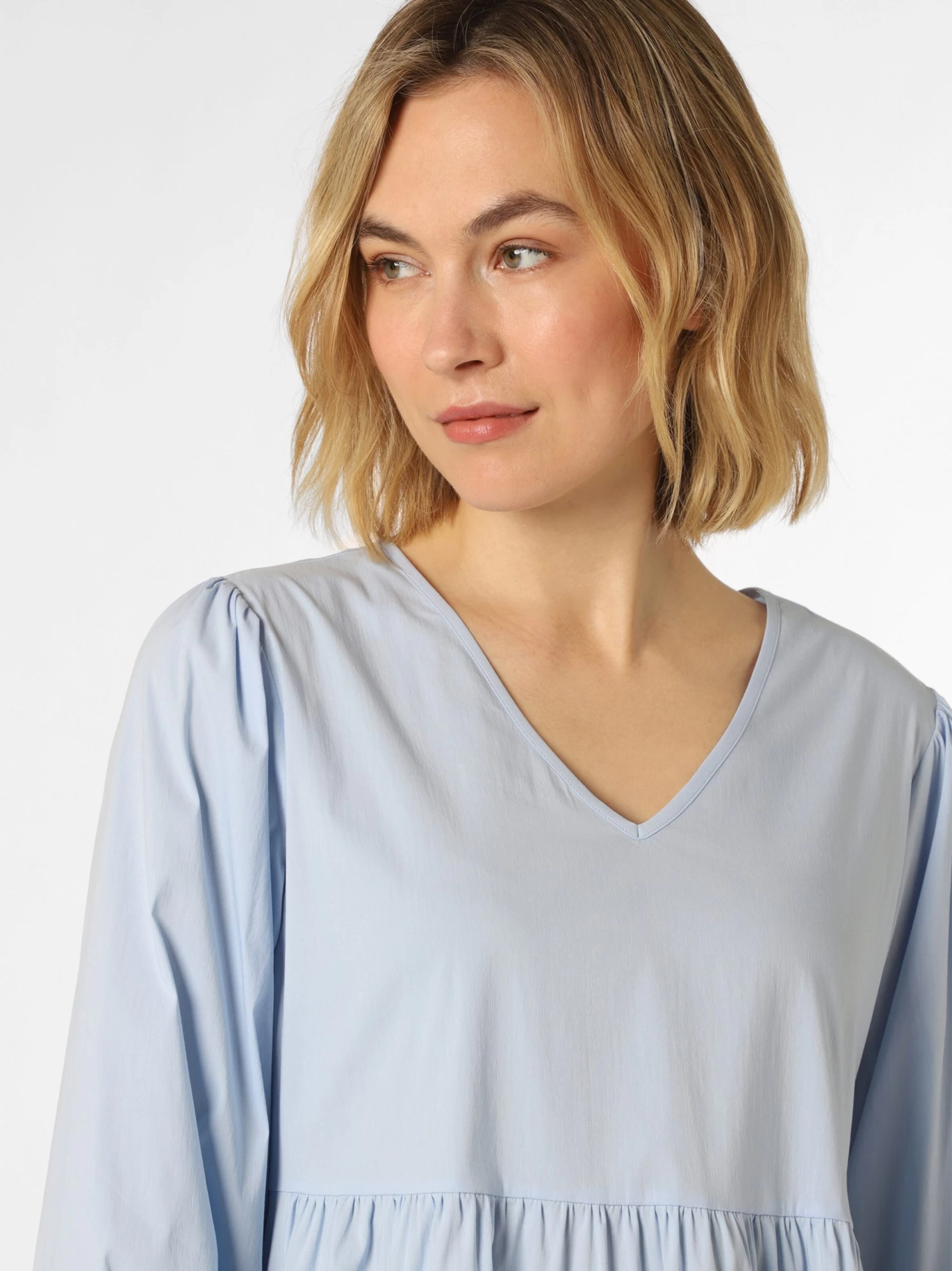 Marie Lund Mini Jurken Jurk Dames Lichtblauw - Afbeelding 2