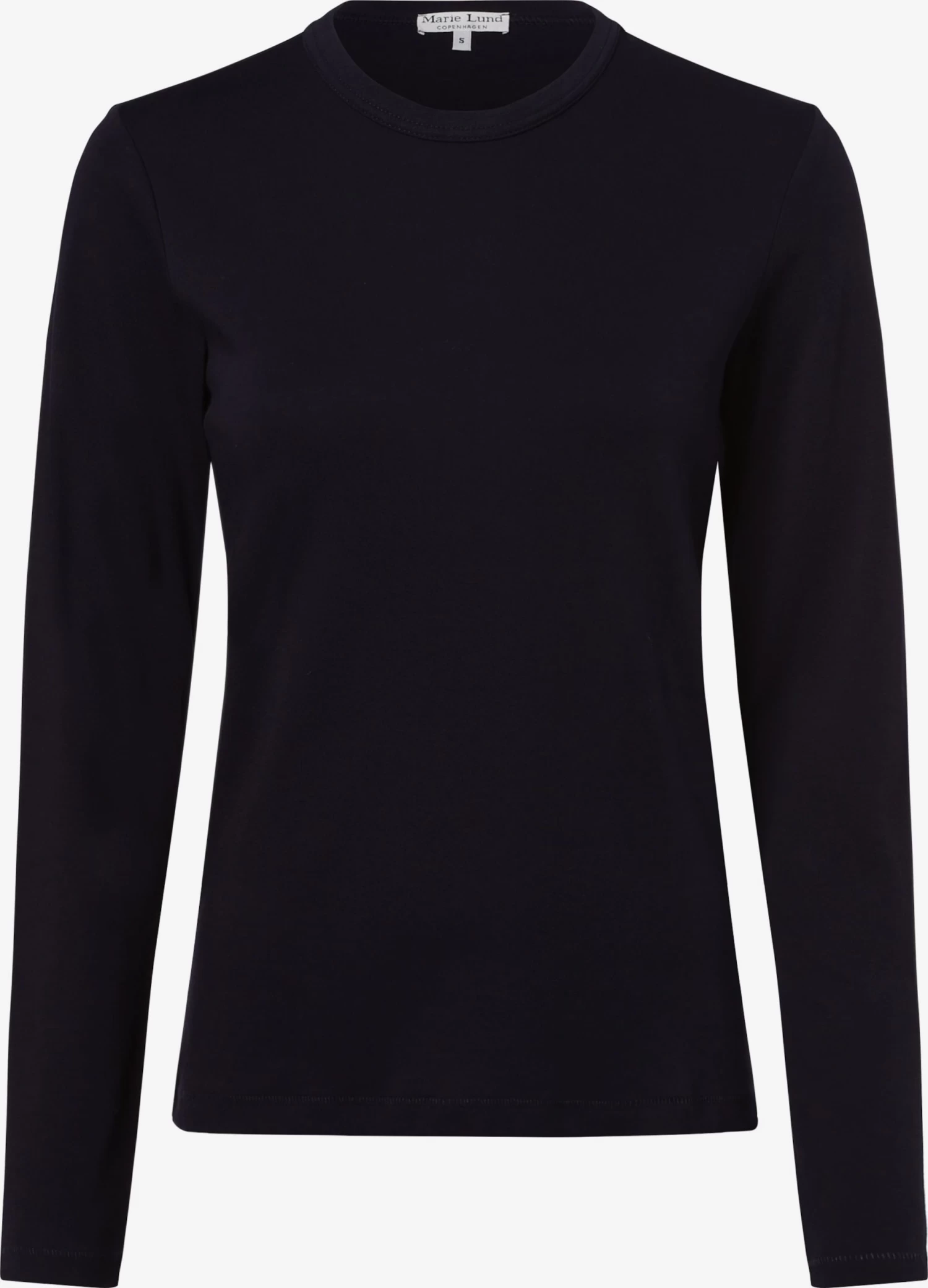 Marie Lund Longsleeves Shirt Dames Marine