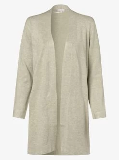 Marie Lund Vesten Gebreid Vest Dames Kaki / Pastelgroen