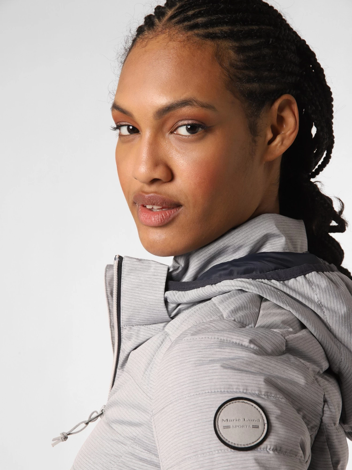 Marie Lund Outdoor Jassen Functionele Jas Dames Lichtblauw - Afbeelding 4