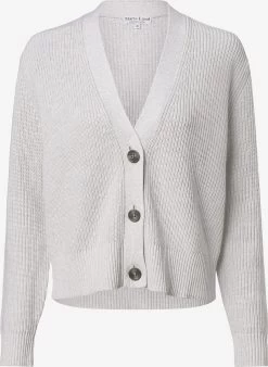 Marie Lund Vesten Gebreid Vest Dames Lichtgrijs