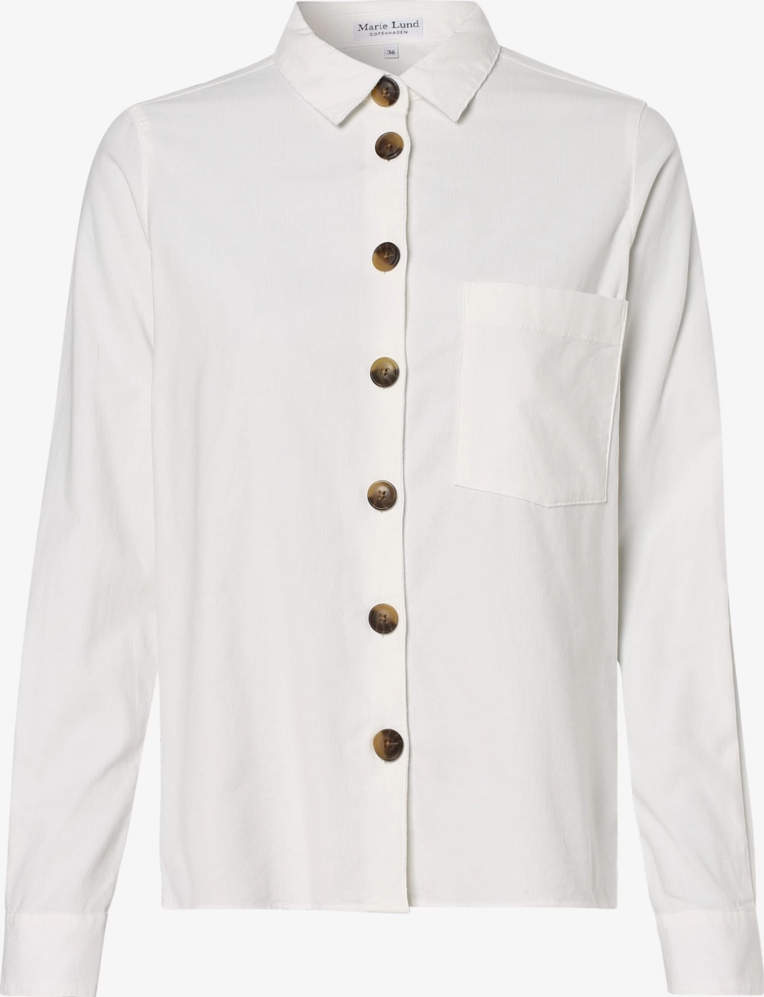 Marie Lund Overhemden Blouse Dames Wit