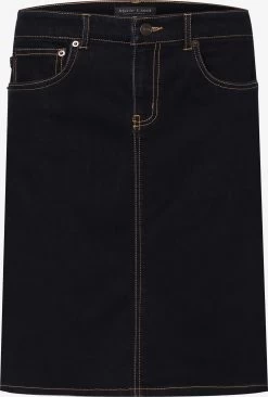 Marie Lund Midi Rokken Rok Dames Donkerblauw