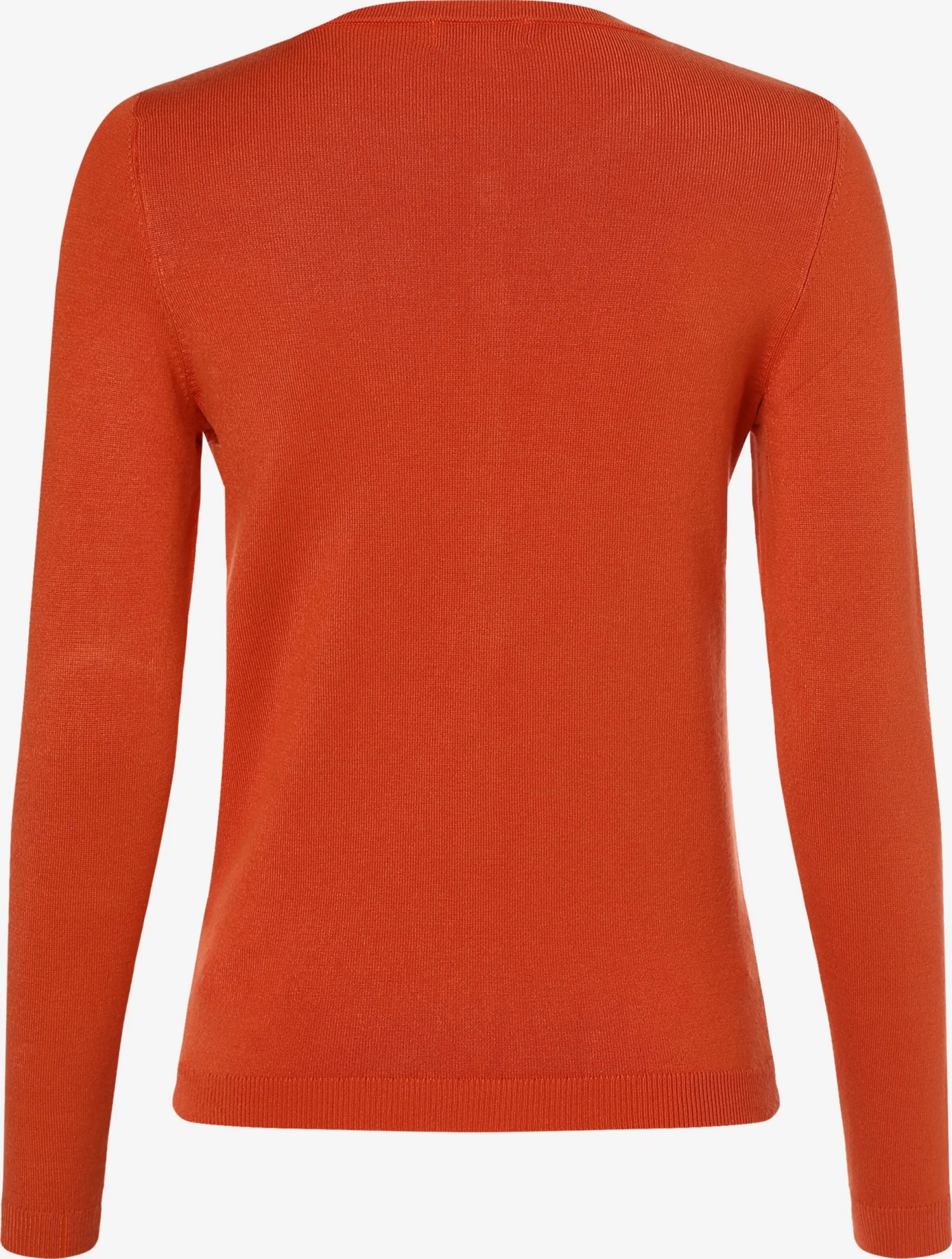 Marie Lund Vesten Gebreid Vest Dames Oranje - Afbeelding 2