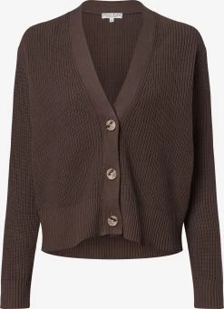 Marie Lund Vesten Gebreid Vest Dames Bruin