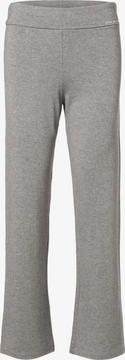 Marie Lund Pyjamabroeken Pyjamabroek Dames Lichtgrijs