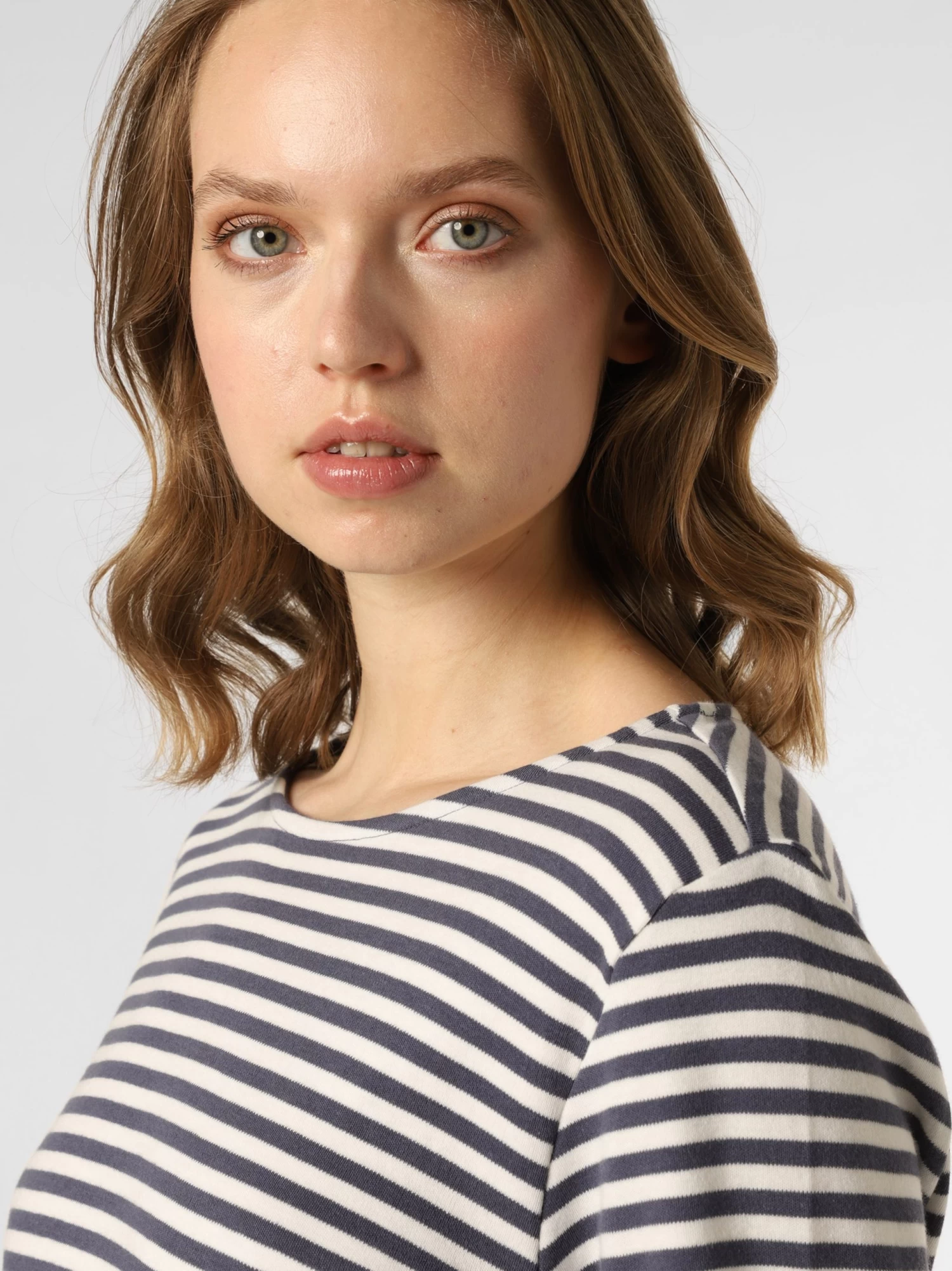 Marie Lund Shirts Met 3/4 Mouw Shirt Dames Navy - Afbeelding 4