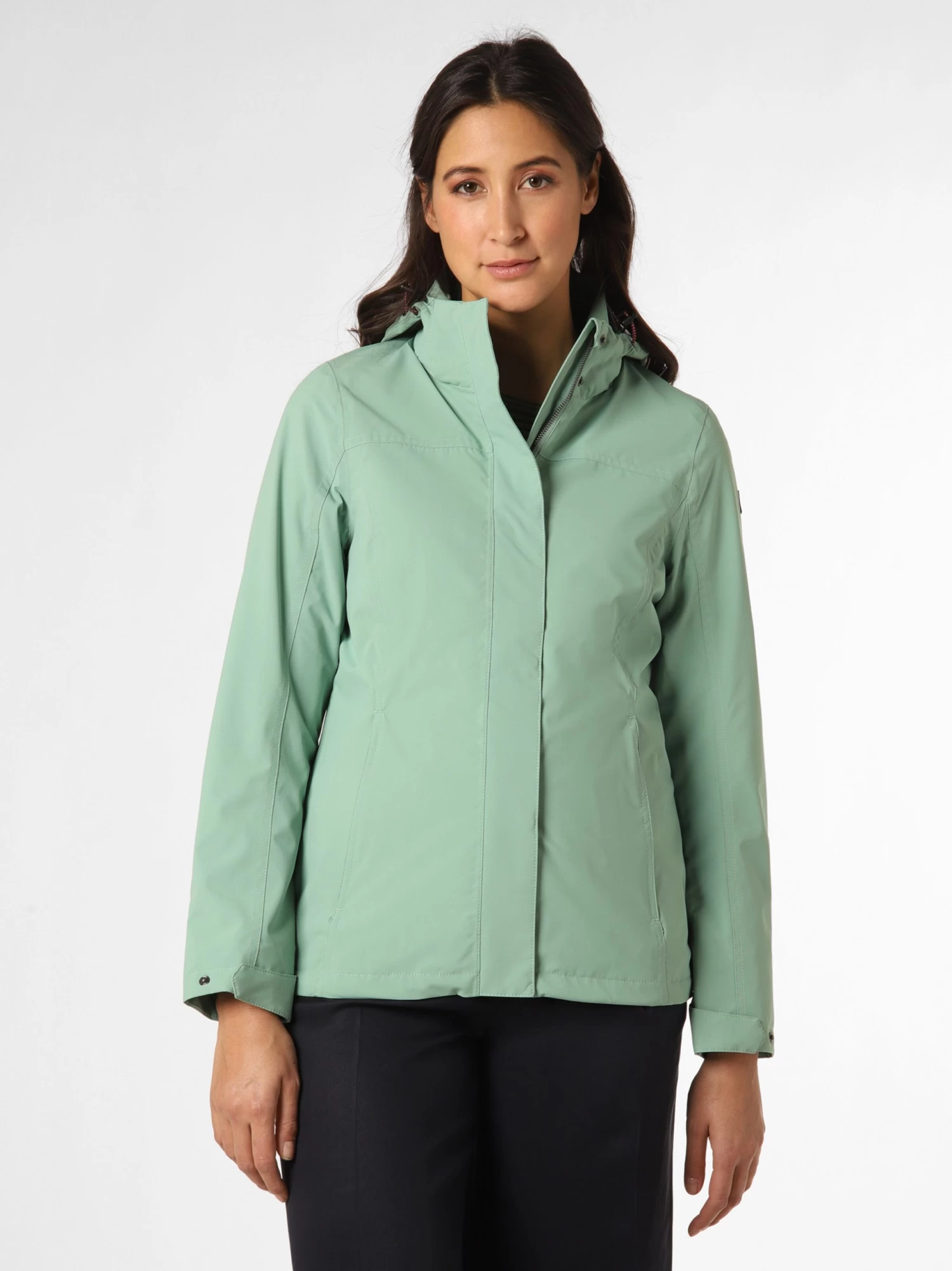 Marie Lund Outdoor Jassen Functionele Jas Dames Mintgroen - Afbeelding 2