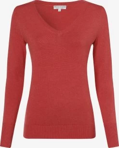 Marie Lund Basic Truien Trui Dames Donkerroze