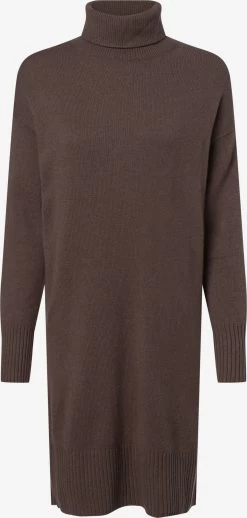 Marie Lund Gebreide Jurken Gebreide Jurk Dames Bruin