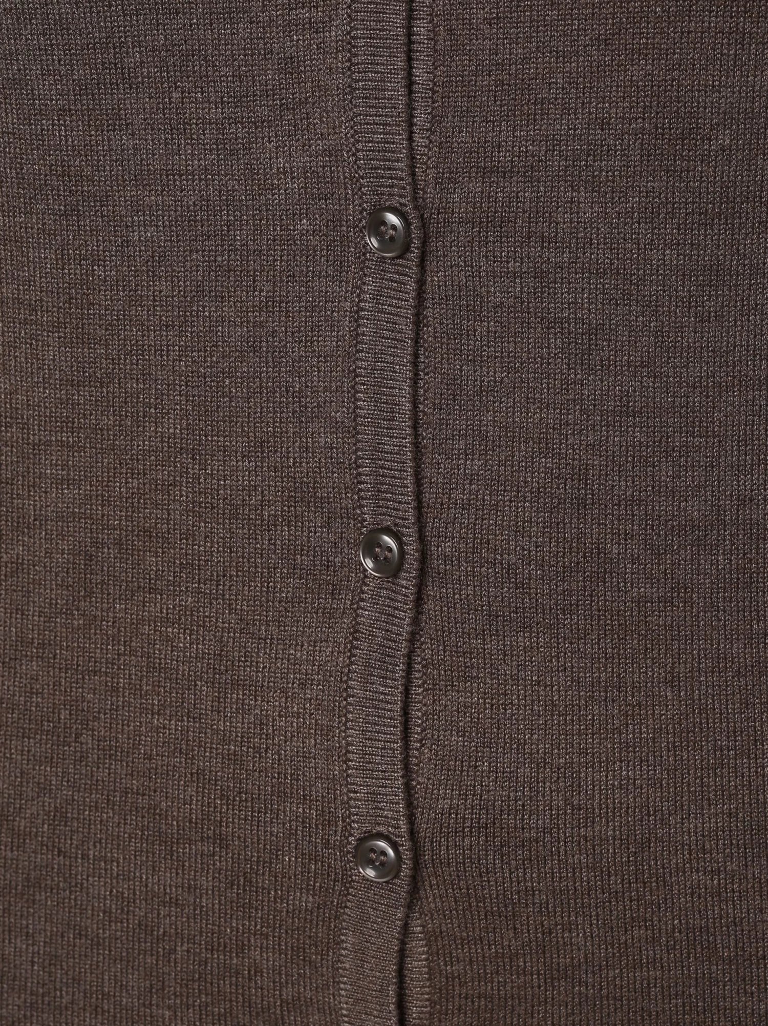 Marie Lund Vesten Gebreid Vest Dames Grijs - Afbeelding 2