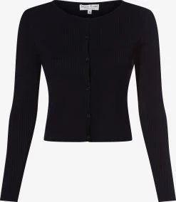 Marie Lund Vesten Gebreid Vest Dames Marine