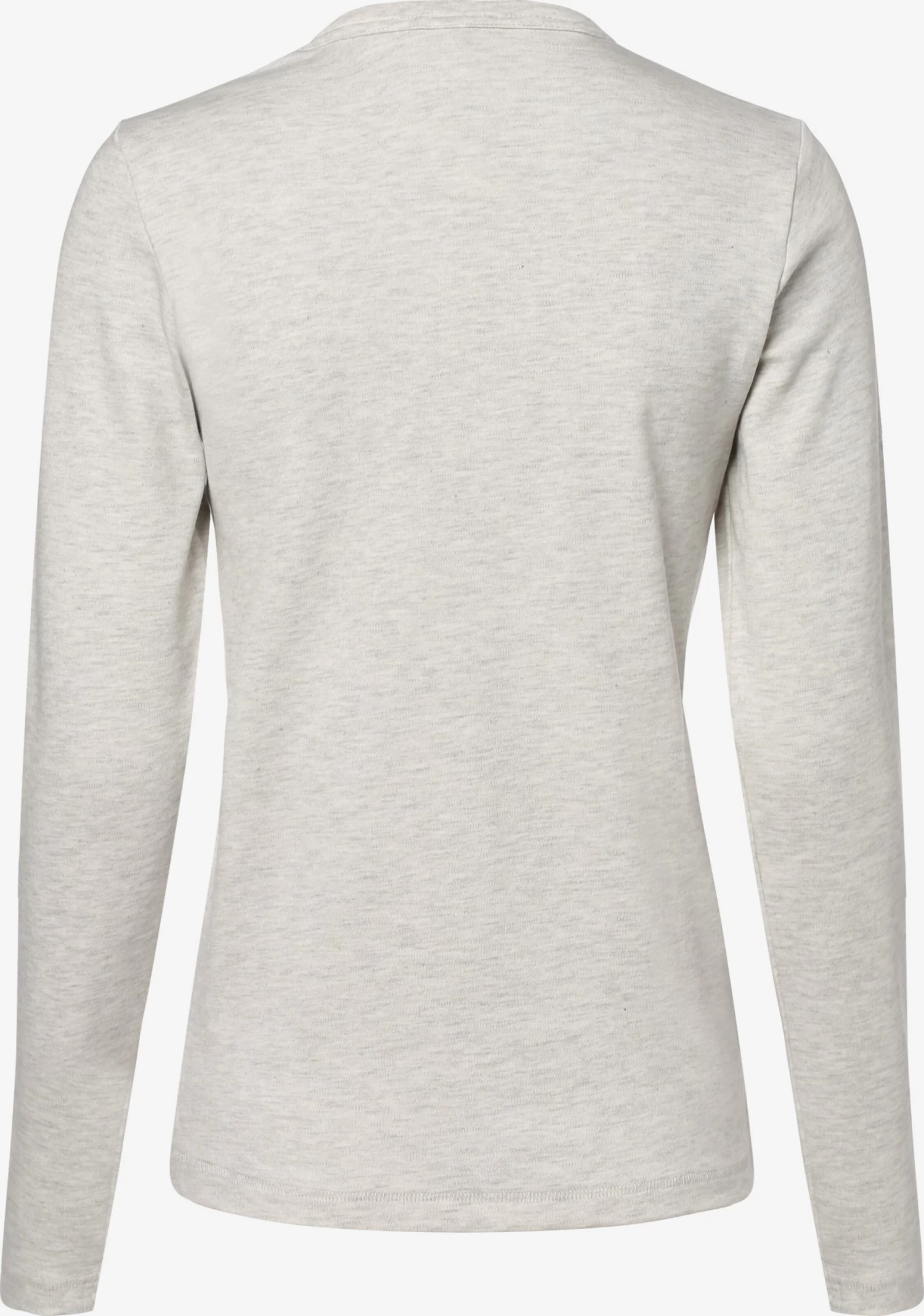 Marie Lund Longsleeves Shirt Dames Lichtgrijs - Afbeelding 2