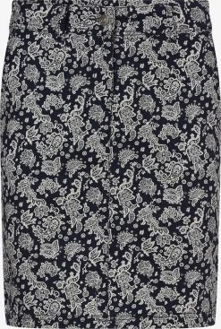 Marie Lund Midi Rokken Rok Dames Marine