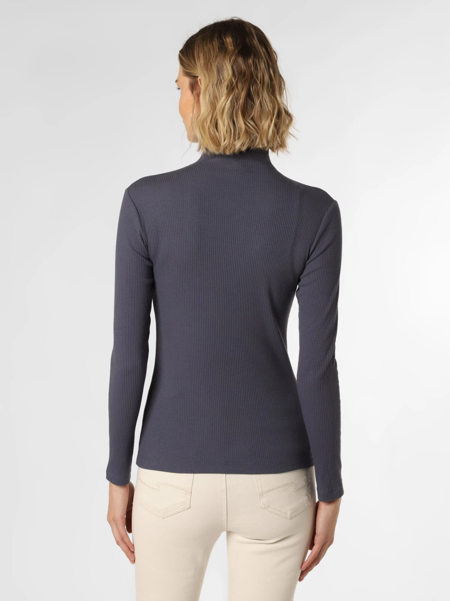 Marie Lund Longsleeves Shirt Dames Blauw - Afbeelding 3