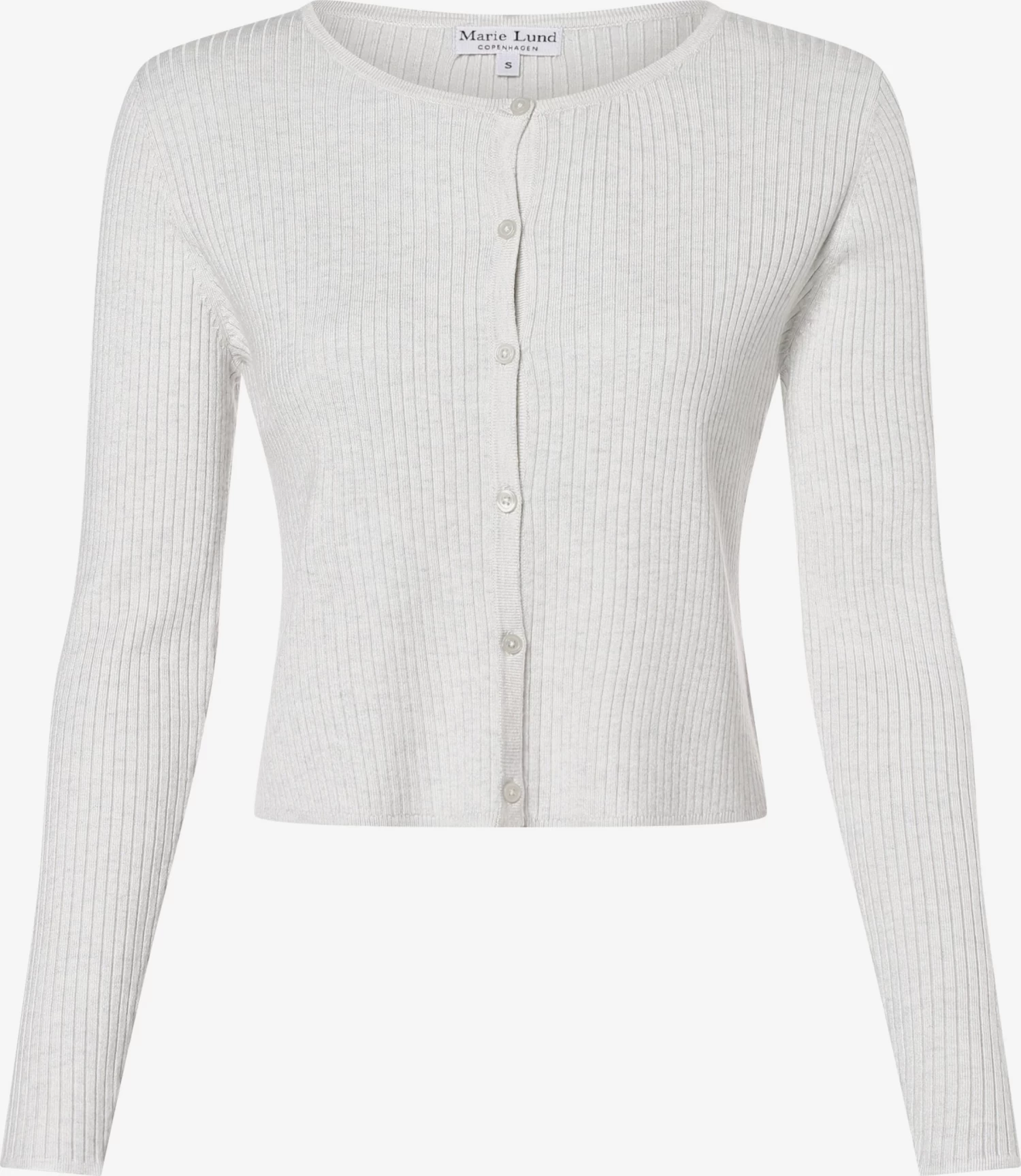 Marie Lund Vesten Gebreid Vest Dames Lichtgrijs