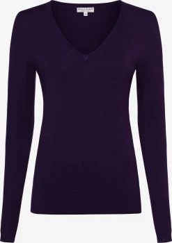 Marie Lund Basic Truien Trui Dames Lila