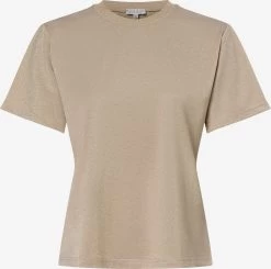 Marie Lund T-shirts Shirt Dames Beige