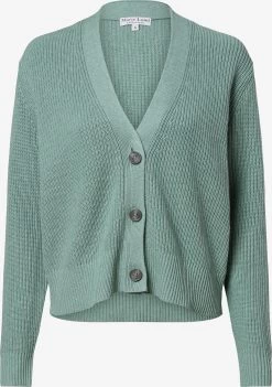 Marie Lund Vesten Gebreid Vest Dames Smaragd