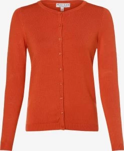 Marie Lund Vesten Gebreid Vest Dames Oranje