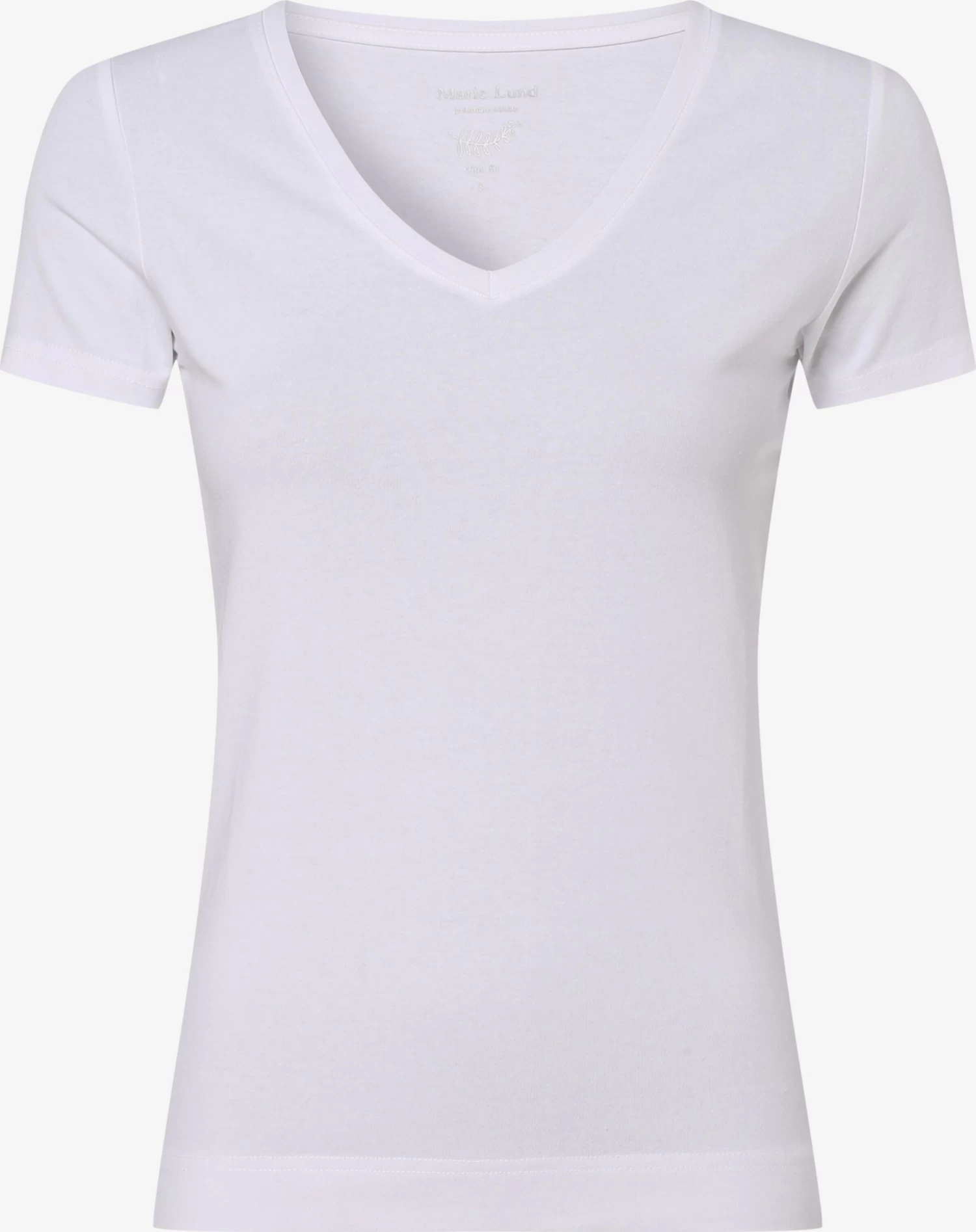 Marie Lund T-shirts Shirt Dames Wit