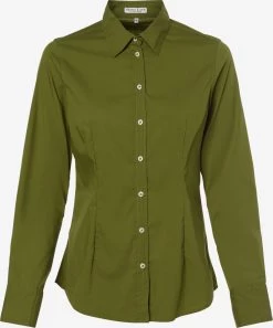 Marie Lund Overhemden Blouse Dames Groen