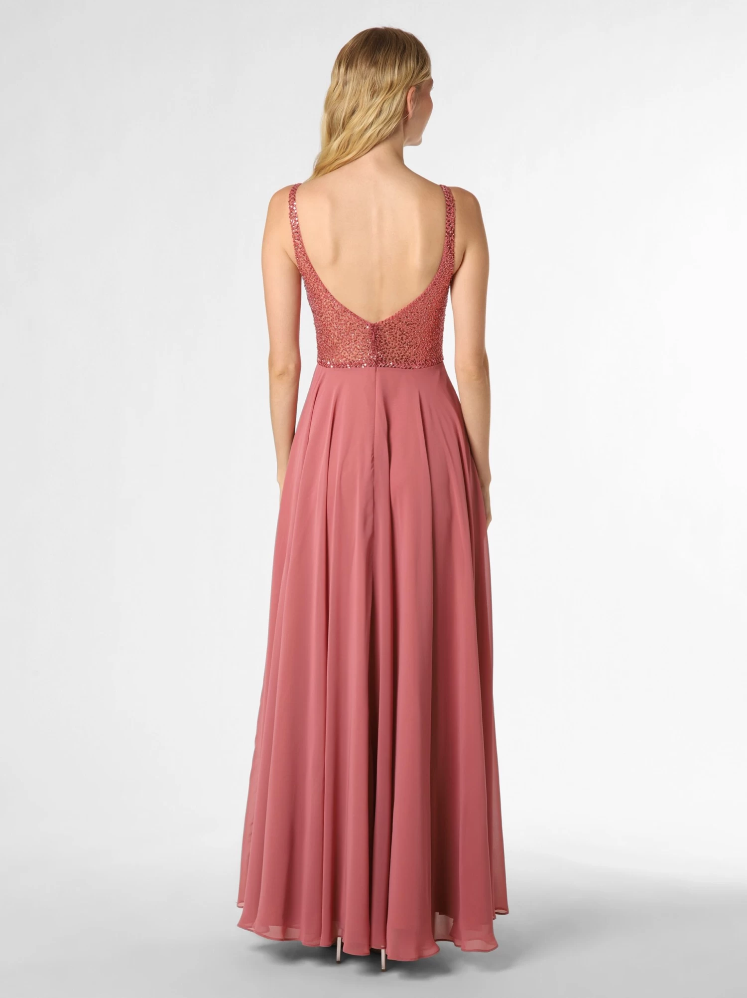 Marie Lund Avondjurken Avondjurk Dames Pink - Afbeelding 2
