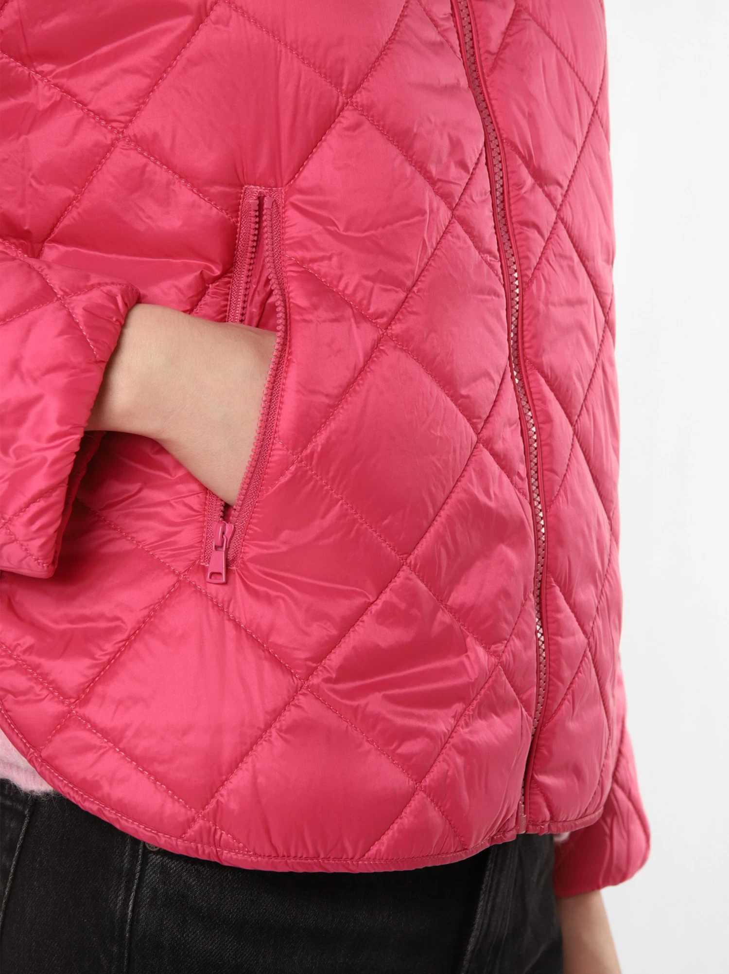 Marie Lund Tussenjassen Tussenjas Dames Fuchsia - Afbeelding 4