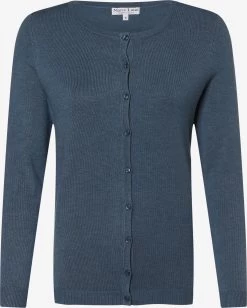 Marie Lund Vesten Gebreid Vest Dames Blauw