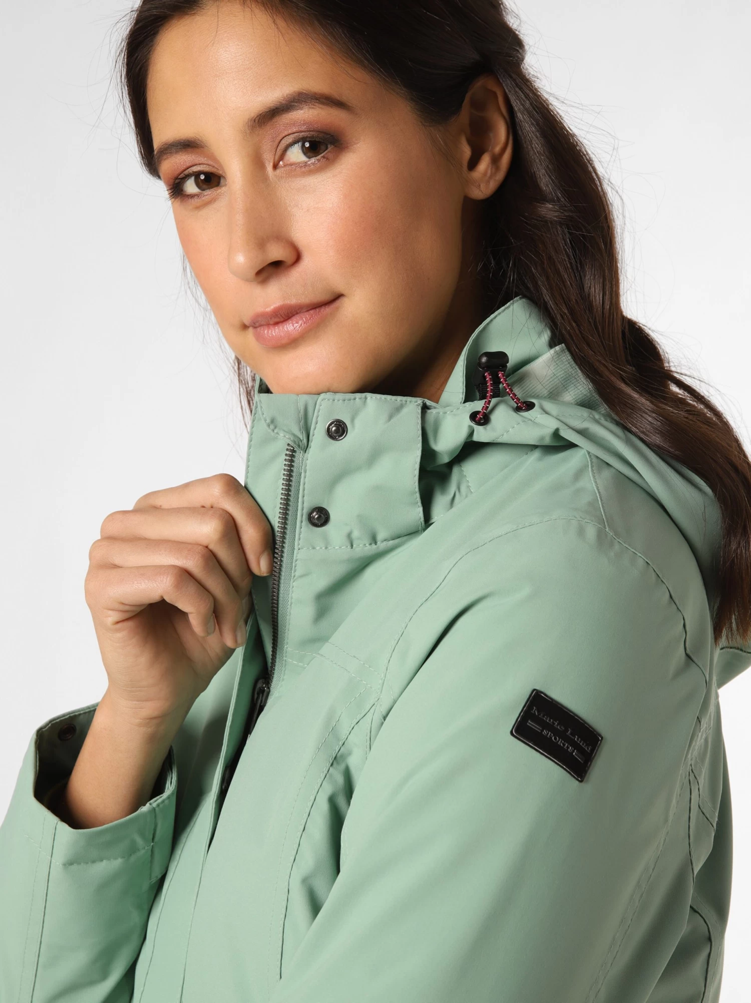 Marie Lund Outdoor Jassen Functionele Jas Dames Mintgroen - Afbeelding 4