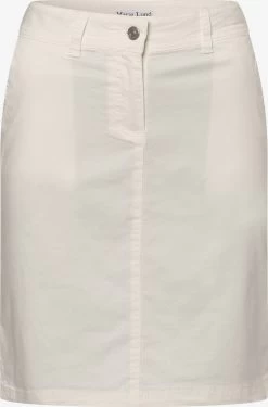 Marie Lund Mini Rokken Rok Dames Ecru
