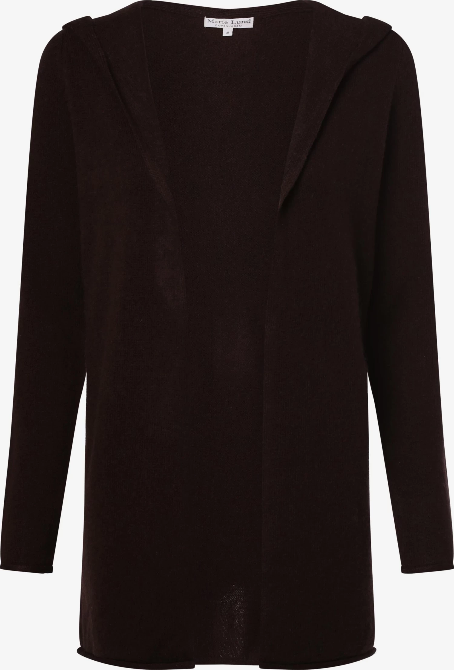 Marie Lund Vesten Gebreid Vest Dames Chocoladebruin