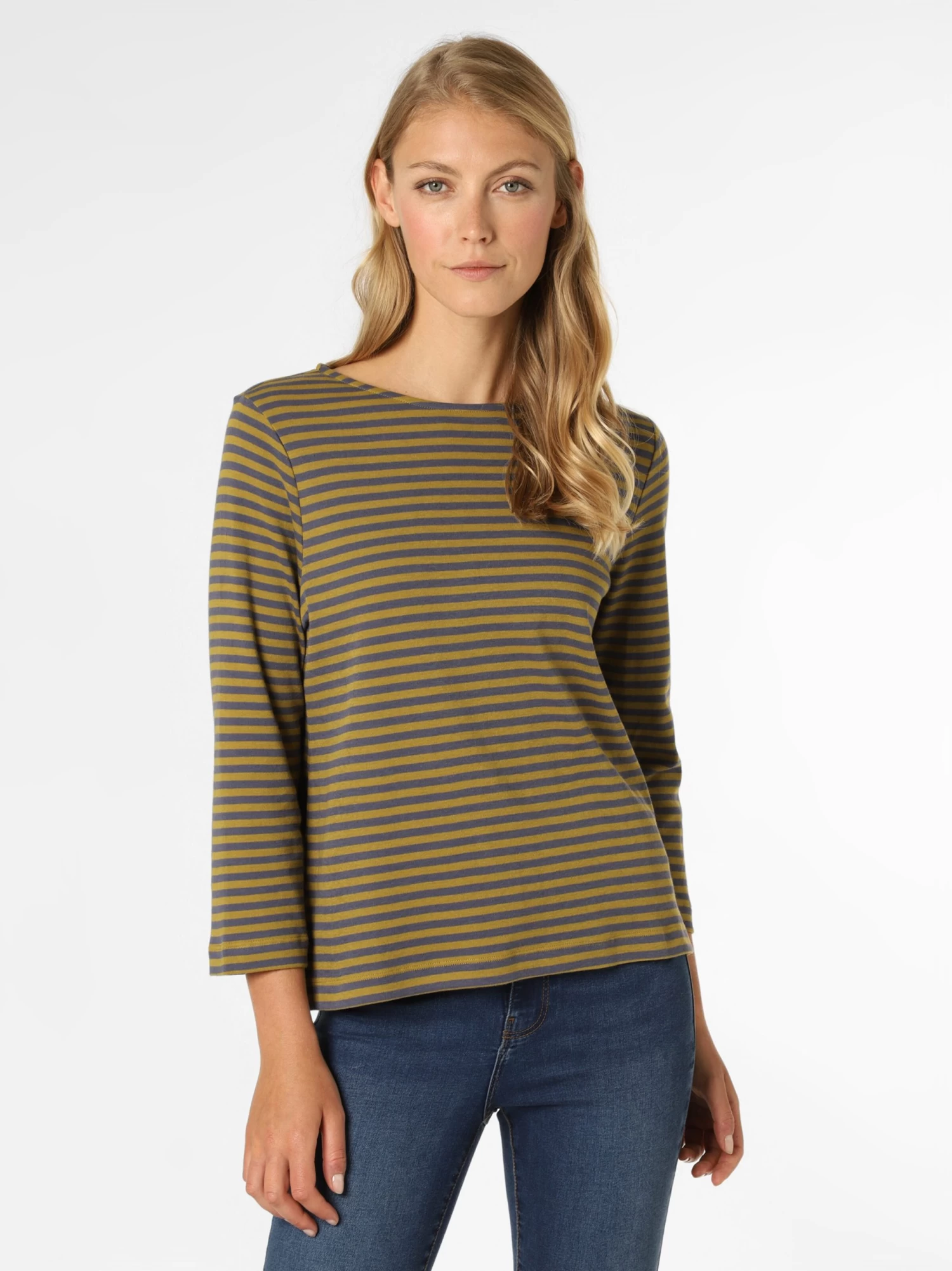 Marie Lund Shirts Met 3/4 Mouw Shirt Dames Bruin - Afbeelding 2