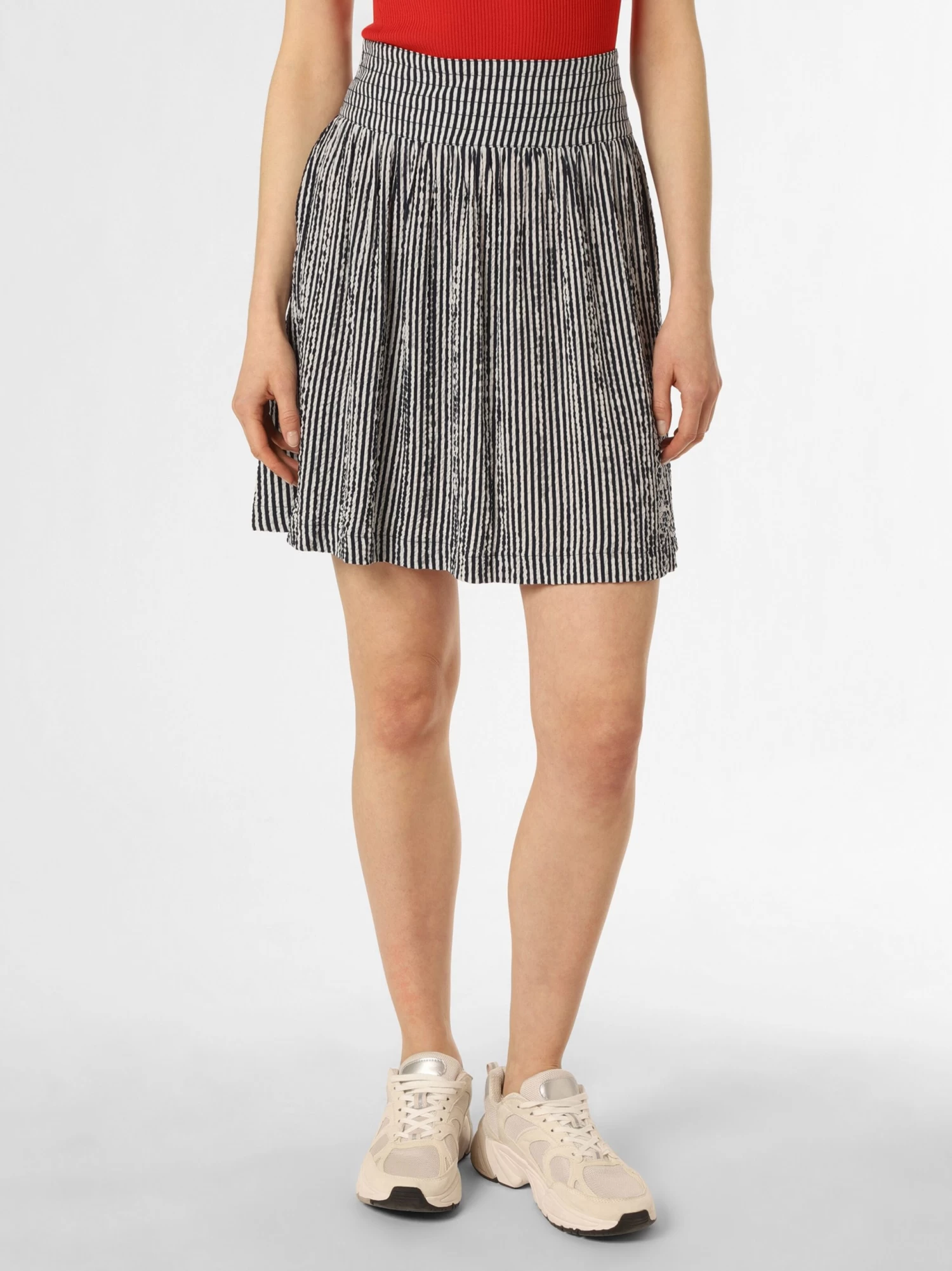 Marie Lund Midi Rokken Rok Dames Marine