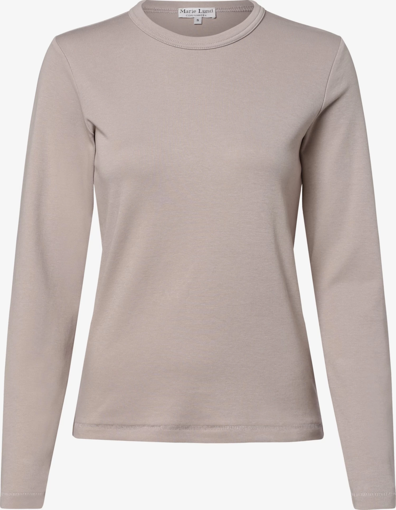 Marie Lund Longsleeves Shirt Dames Taupe