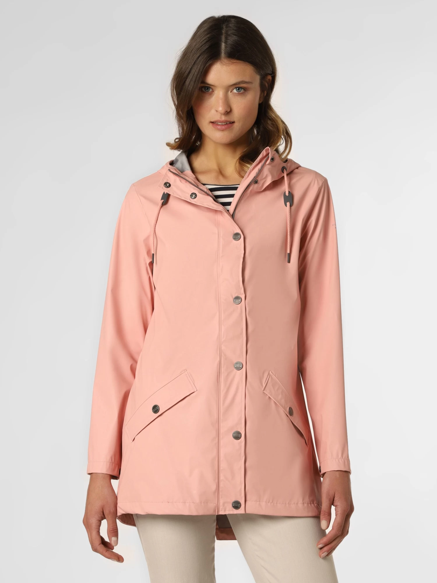 Marie Lund Outdoor Jassen Functionele Jas Dames Pastelroze - Afbeelding 2