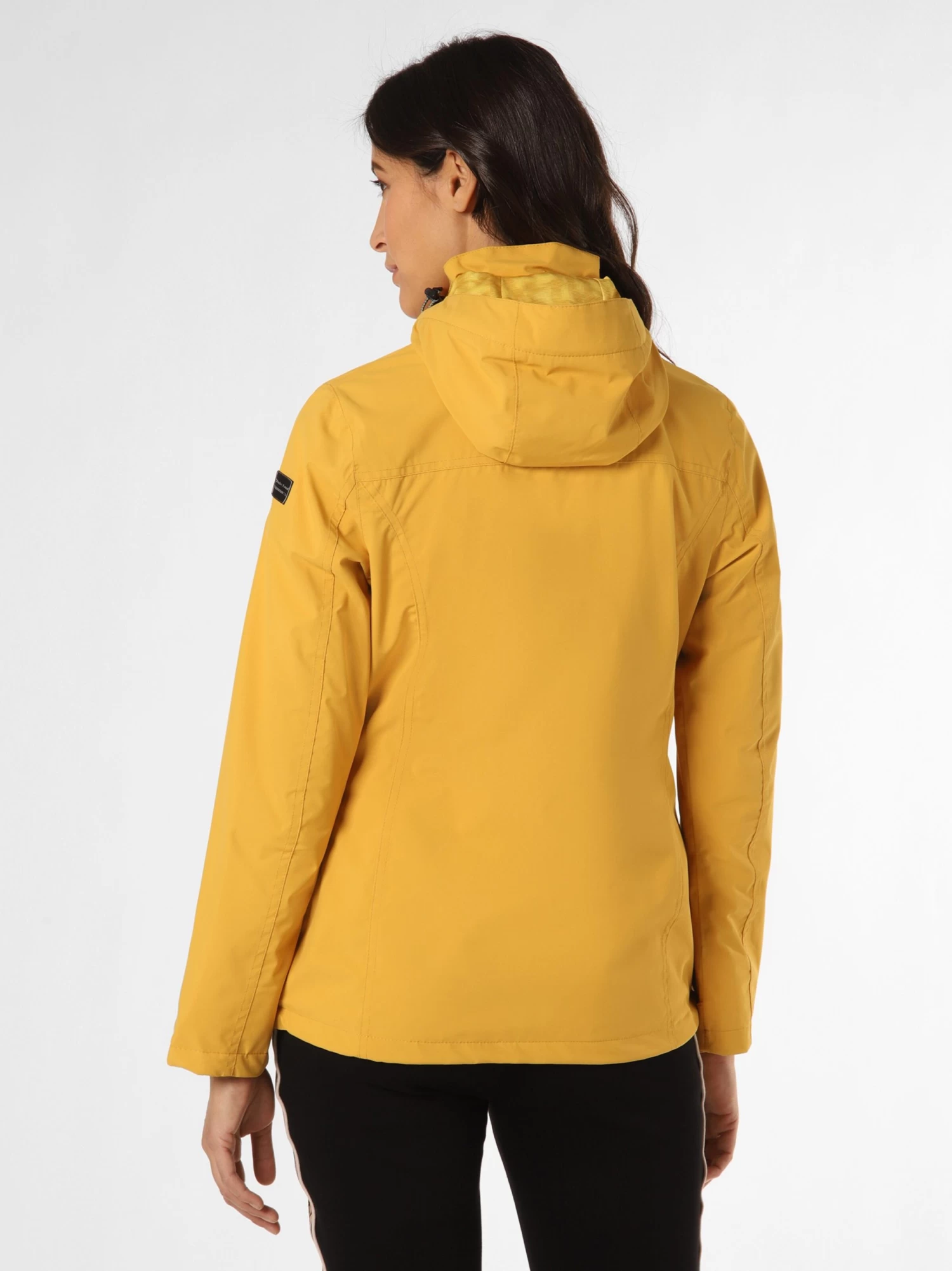 Marie Lund Outdoor Jassen Functionele Jas Dames Geel - Afbeelding 3