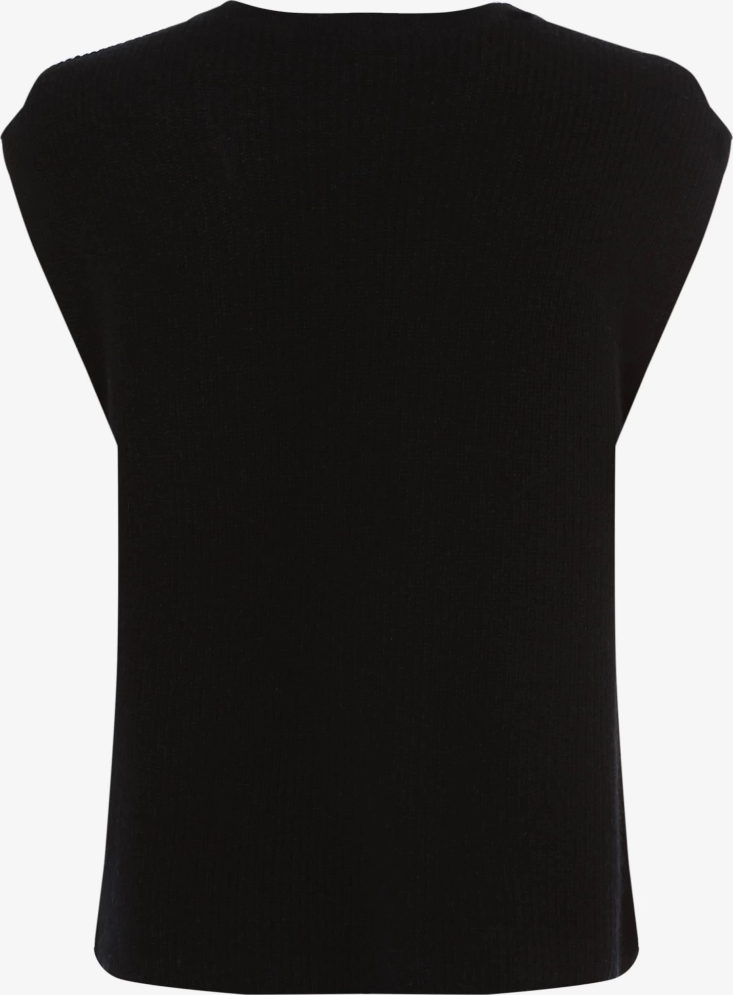 Marie Lund Truien Zonder Mouwen Trui Dames Zwart - Afbeelding 2