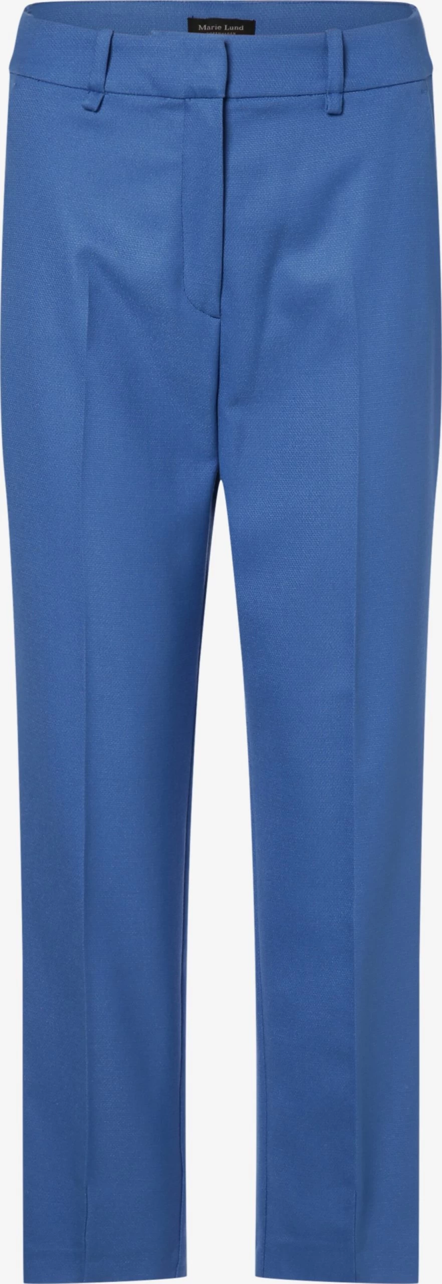 Marie Lund Broeken Loosefit Pantalon Dames Blauw