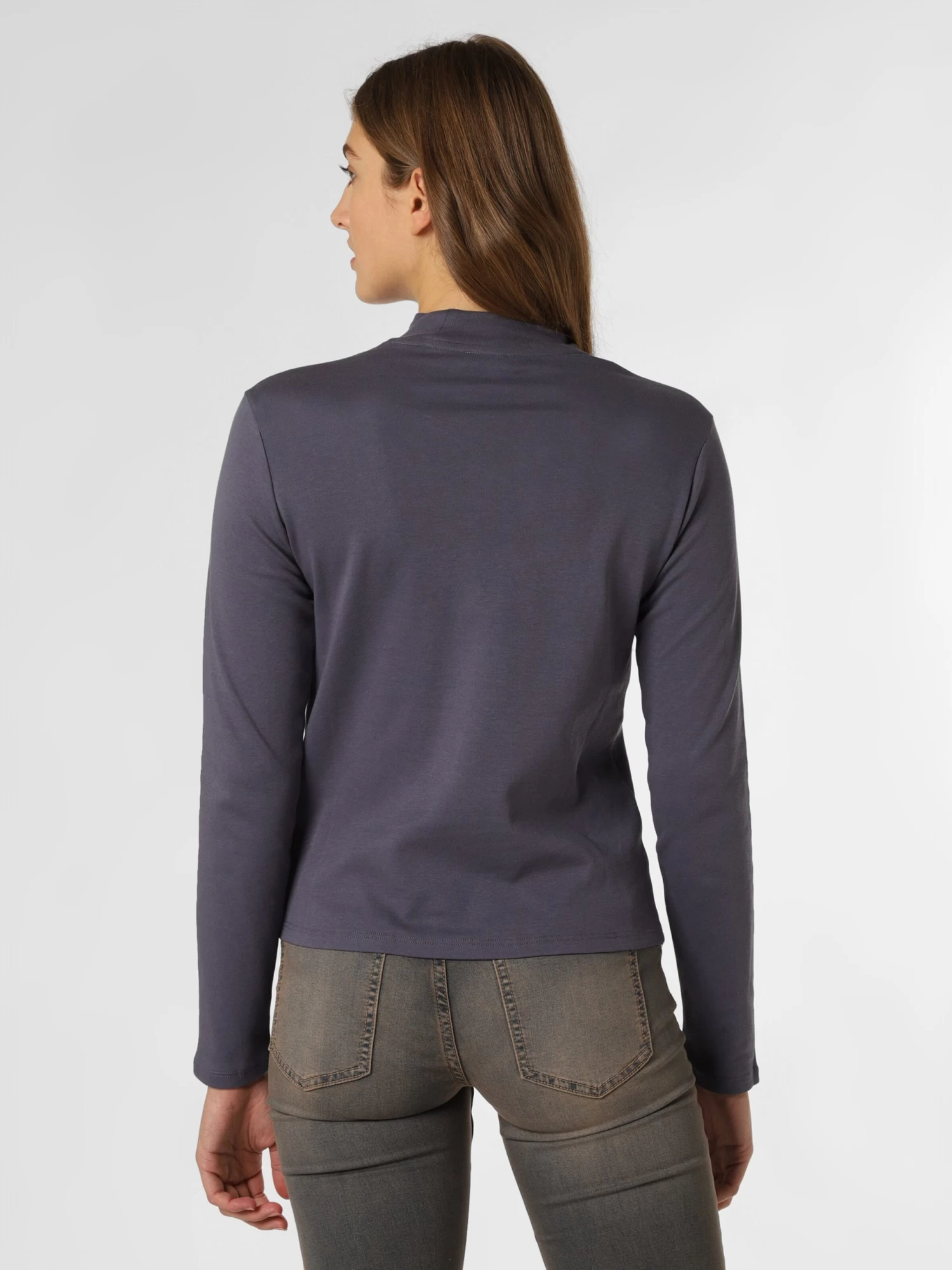 Marie Lund Longsleeves Shirt Dames Donkerblauw - Afbeelding 3