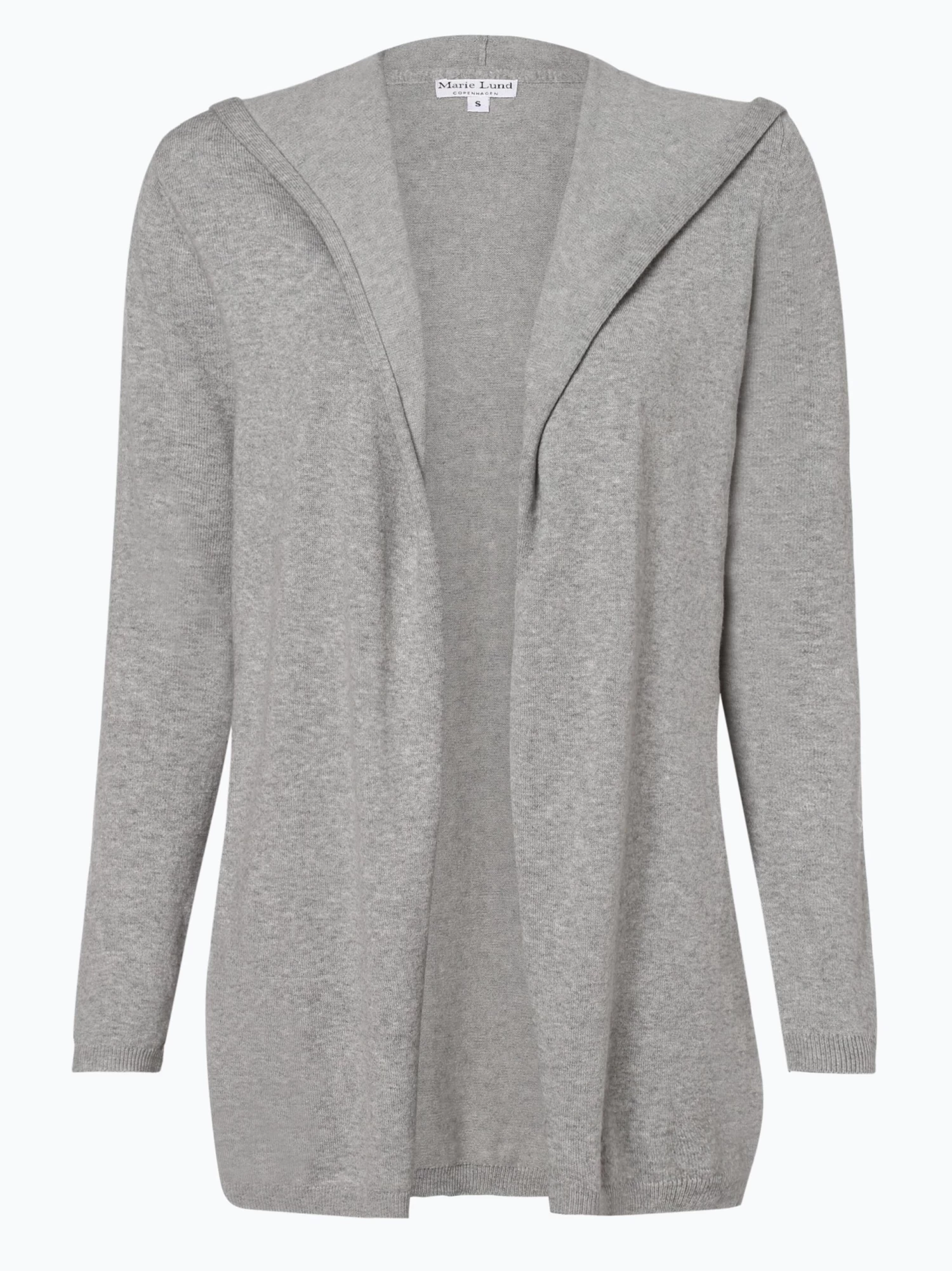 Marie Lund Vesten Gebreid Vest Dames Grijs Gemêleerd