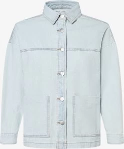 Marie Lund Spijkerblouses Blouse Dames Lichtblauw