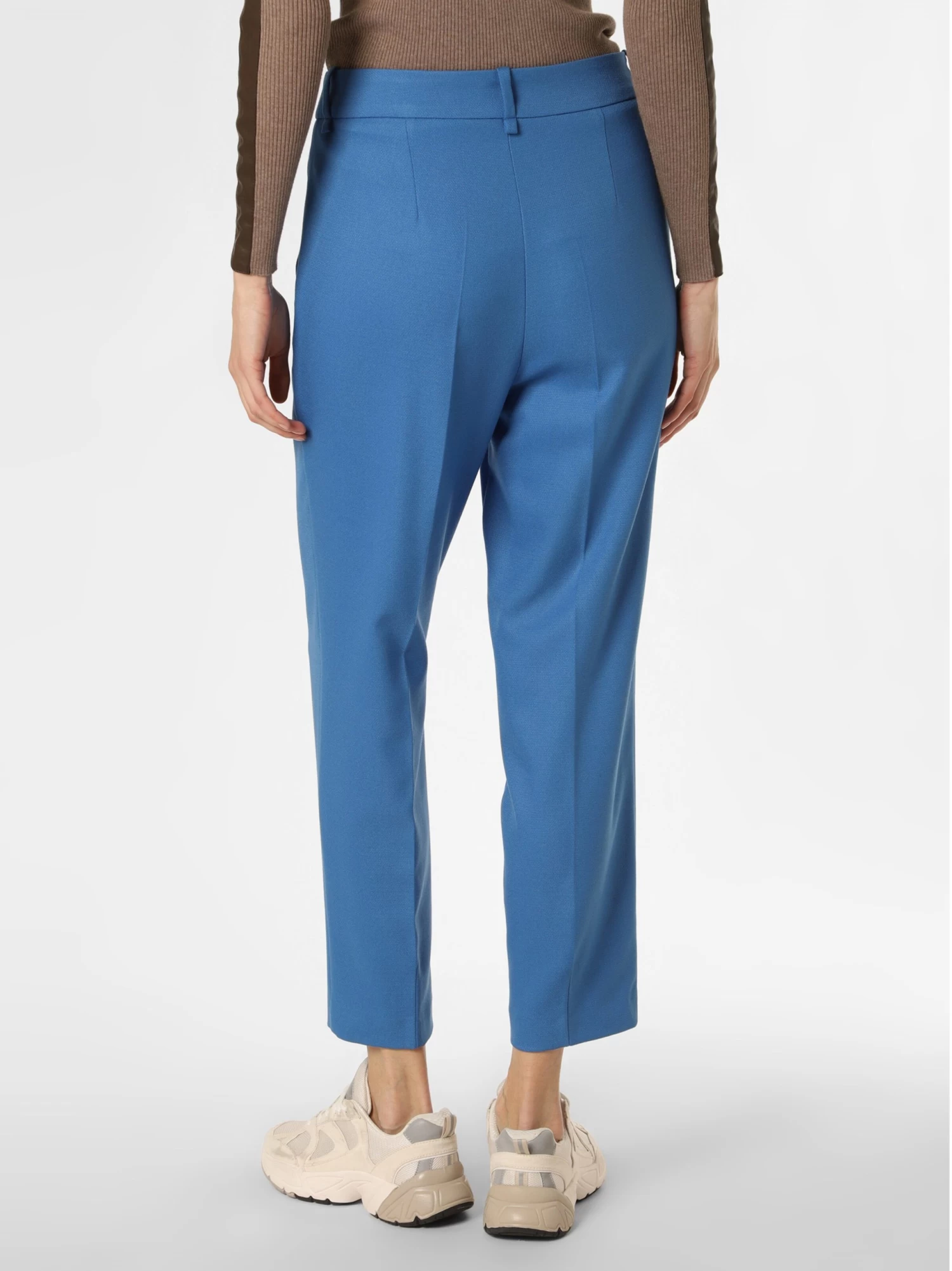 Marie Lund Broeken Loosefit Pantalon Dames Blauw - Afbeelding 3