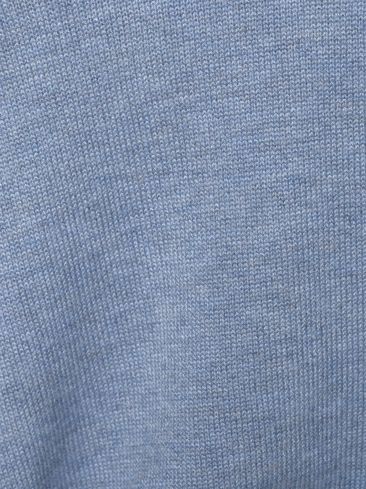 Marie Lund Fijngebreide Truien Trui Dames Smoky Blue - Afbeelding 3