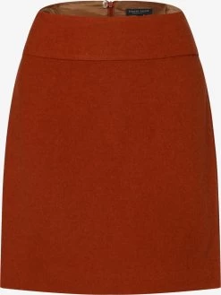 Marie Lund Mini Rokken Rok Dames Donkeroranje