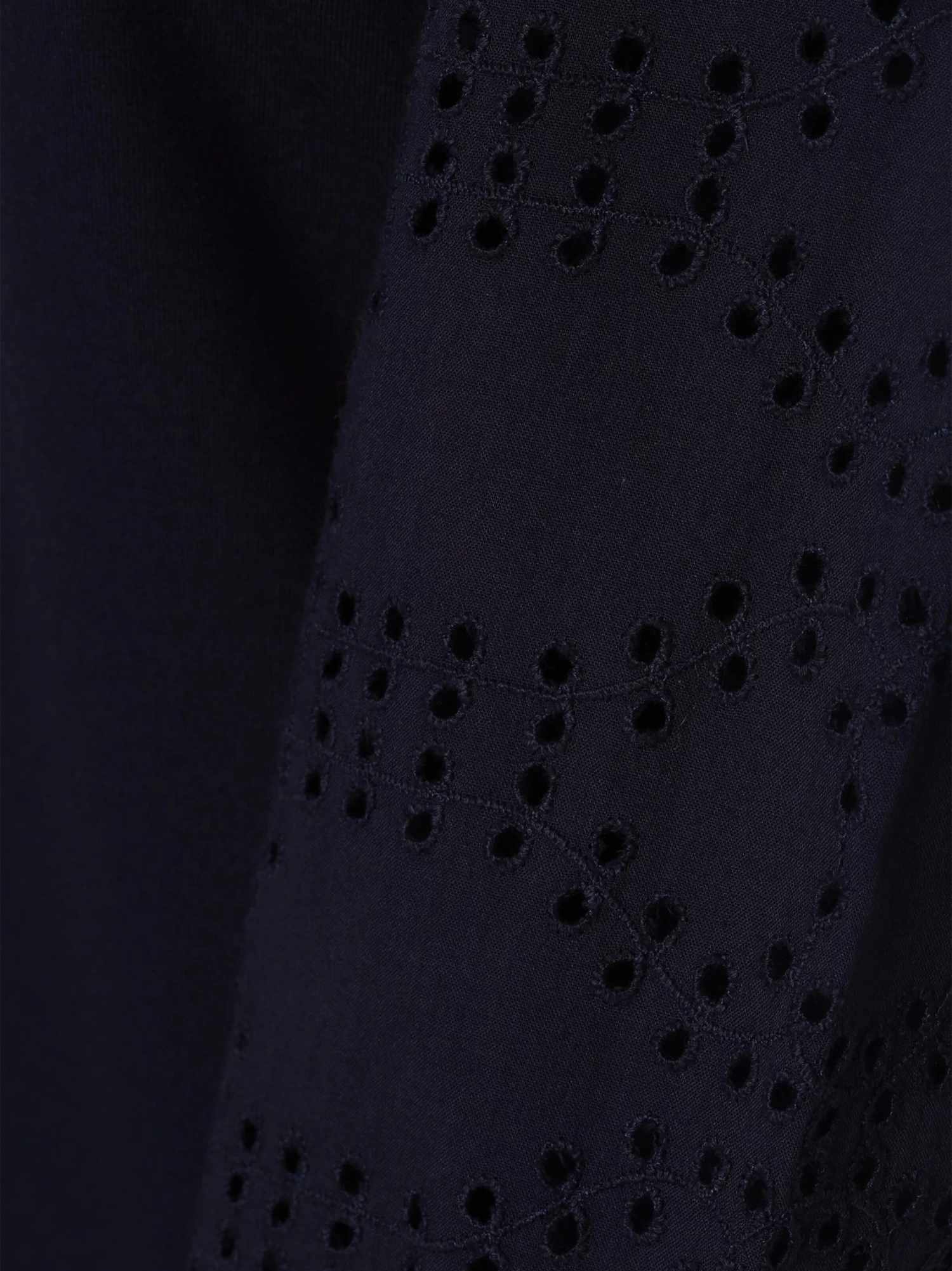 Marie Lund Sweatshirts Sweatshirt Dames Marine - Afbeelding 3