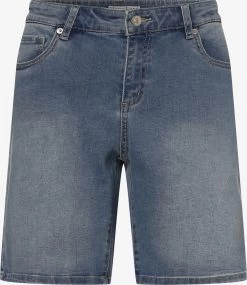 Marie Lund Denim Shorts Regular Jeans Dames Blauw